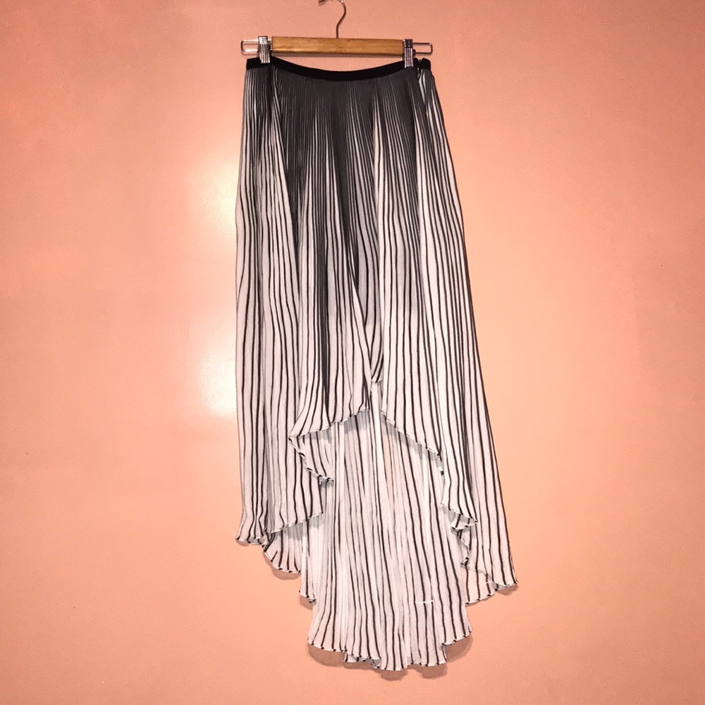 LINE+DOT PLEATED SKIRT (SMALL)